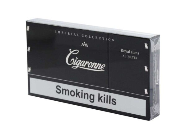 Cigaronne Royal Slims XL Filter Black — изображение 1